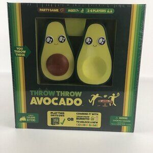 Throw Throw Avocado Dodgeball Card Game Party Family Night Exploding Kittens